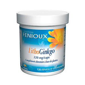 LithoGinkgo (120 gélules)