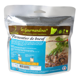 Les Gourmandines® Parmentier de boeuf (1 sachet de 125g)