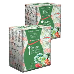 Soupe aux choux et aux légumes (lot de 2 boîtes)